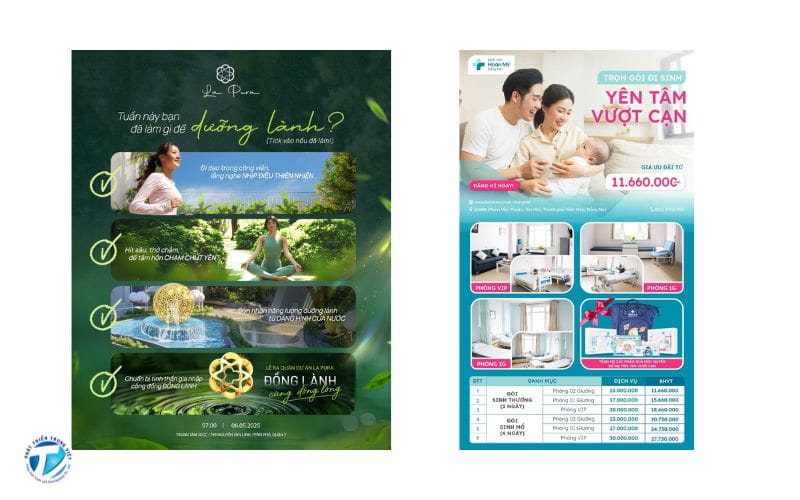 Mẫu tờ rơi giới thiệu sản phẩm y tế